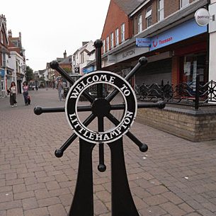 Littlehampton Sign Welcome to Littlehampton Sign