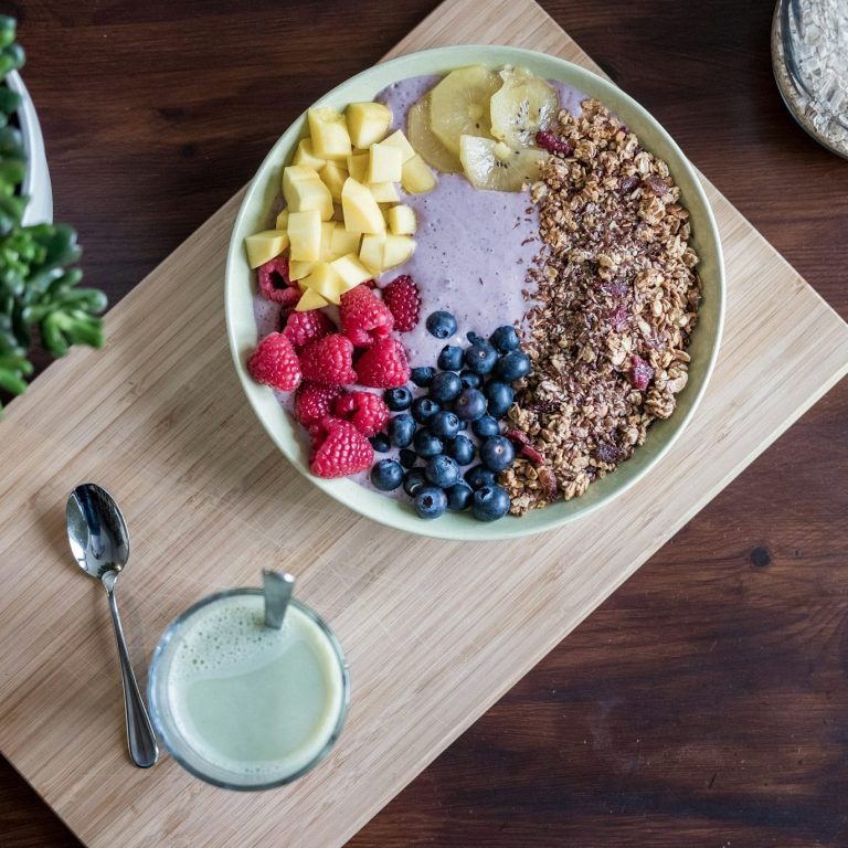 Breakfast prepared by a companion